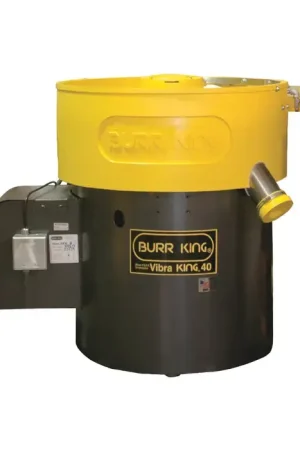 Certified BURR KING 44313 119 Quarts/4.0 Cubic Feet Volume Capacity, 2 Horsepower, [Wet Dry Operation] Wet Dry Operation, Tumbler