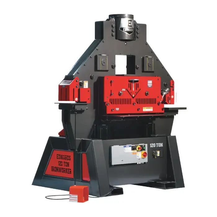 Buy Online EDWARDS IW120-3P230 120 Ton Punching Pressure Stationary Ironworker