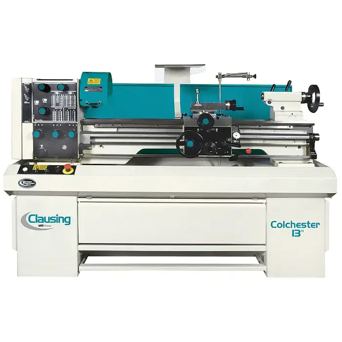 CLAUSING 8027J1 13" Swing Over Bed 40" Distance Between Centers Engine & Toolroom Production Lathe Markdown