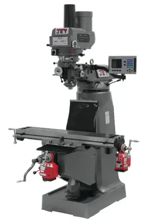 Fresh Stock JET 690139 3 HP Knee Type Vertical Milling Machine