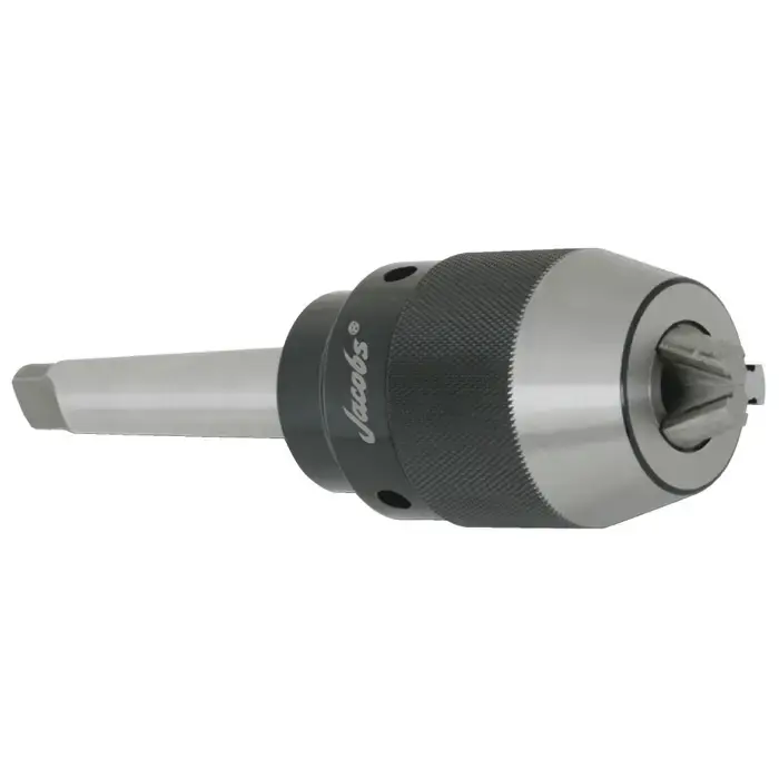 Trending JACOBS JK 130-MT2 1/32" to 1/2" Capacity, 2MT Shank Integral Shank Keyless Drill Chuck
