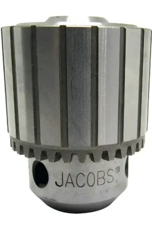 JACOBS 2BA-3/8 1/32" to 3/8" Capacity, 3/8"-24 Mount, Plain Bearing Bearing Key Type Drill Chuck Express Delivery