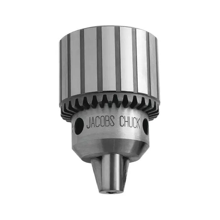 Shop Now JACOBS 3B-5/8 1/8" to 5/8" Capacity, 5/8"-16 Mount, Plain Bearing Bearing Key Type Drill Chuck