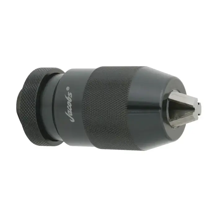 Deal JACOBS JK 130 3/8 1/32" to 1/2" Capacity, 3/8"-24 Mount Precision Keyless Drill Chuck