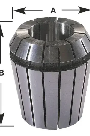ETM 4500152 ER40 ER Spring Collet, Size Range .118" - .157" (3 - 4mm) ER Collet Bargain
