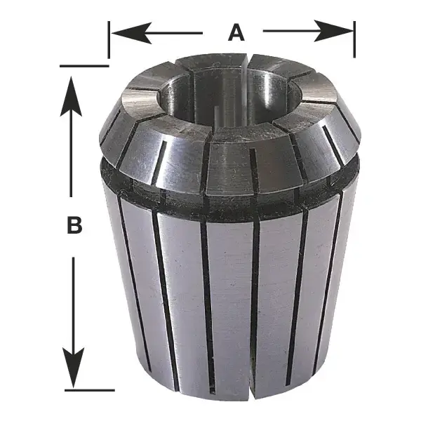 ETM 4500152 ER40 ER Spring Collet, Size Range .118" - .157" (3 - 4mm) ER Collet Bargain