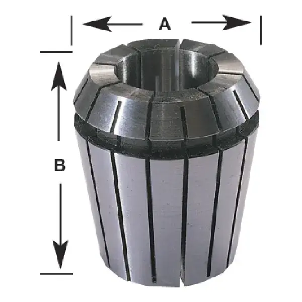 Final Sale T&O 15-921 ER40 ER Spring Collet, Size Range .945" - .984" (24 - 25mm) ER Collet