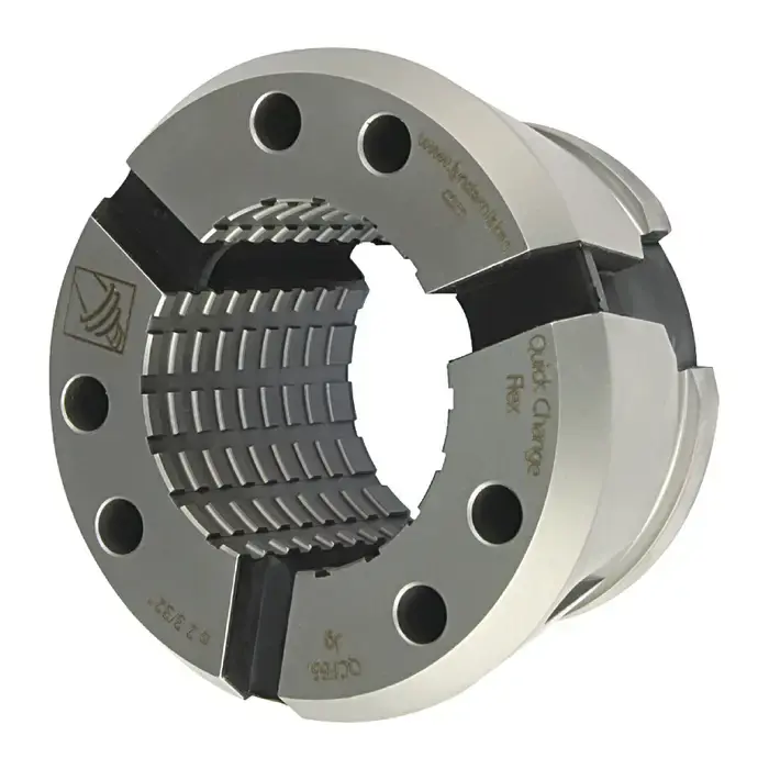 LYNDEX-NIKKEN QCFC65-144-SER 2-1/4", Series 65, Round Serrated Quick Change Flex Collet Fast Shipping