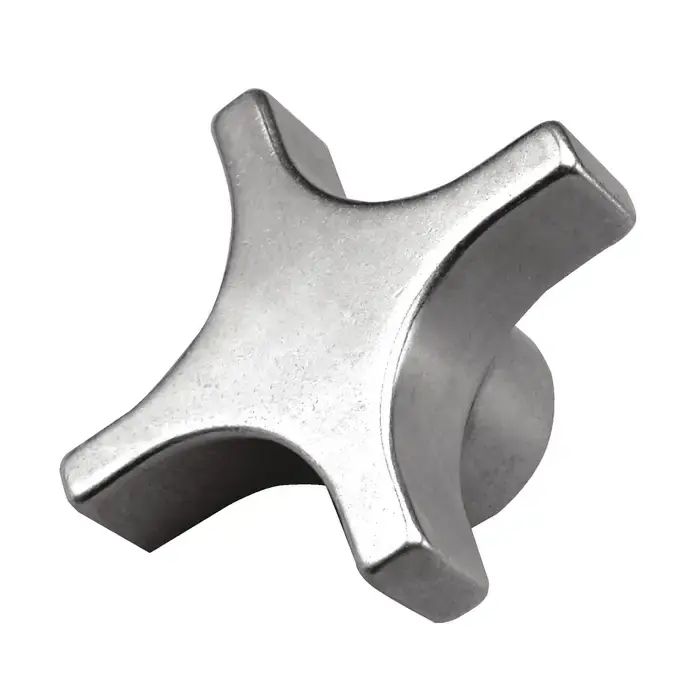 TTC ALH-1 Thread Size, 1" Head Dia., 4 Points, Solid Style, Clamping Knob Aluminum Lobed & Scalloped Knob Best Price