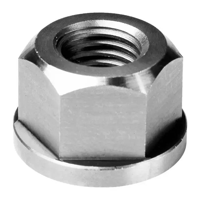 Premium TE-CO 47604 7/16"-14 Thread Size Stainless Steel Flange Nut