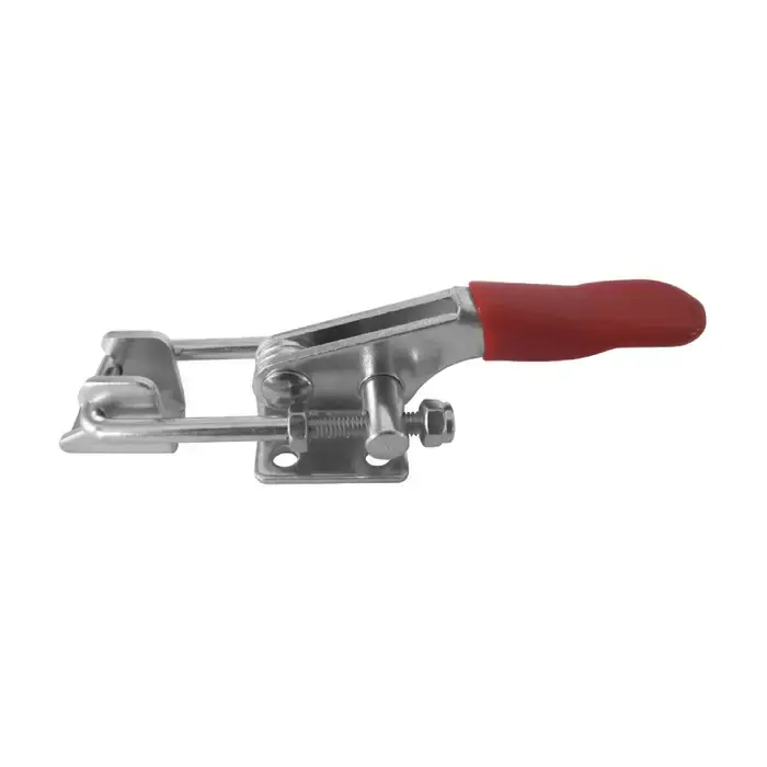 Last Chance FORGED TOUGH 4240 360 lbs. Holding Capacity Flanged Base Pulling With Action Toggle Clamp