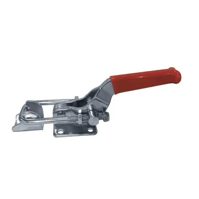 Popular FORGED TOUGH 4140 2,000 lbs. Holding Capacity Flanged Base Pulling With Action Toggle Clamp