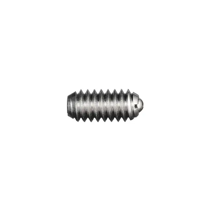 VLIER SSBL58 3/8"-16 Thread Size, 5/8" Body Length, Stainless Steel Body, Stainless Steel Ball Threaded Ball Plunger Trusted Brand
