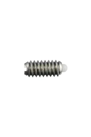VLIER NMHM4P M4x0.7 Thread Size, 11.10mm Thread Length, 1.30mm Projection, Steel Body, Delrin Nose Threaded Spring Plunger Secure Checkout