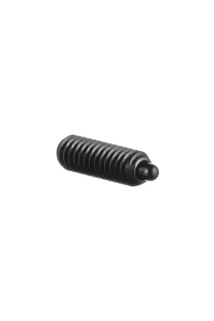 Affordable VLIER PHLM8P M8x1.25 Thread Size, 25.40mm Thread Length, 4.80mm Projection, Steel Body, Steel Nose Threaded Spring Plunger