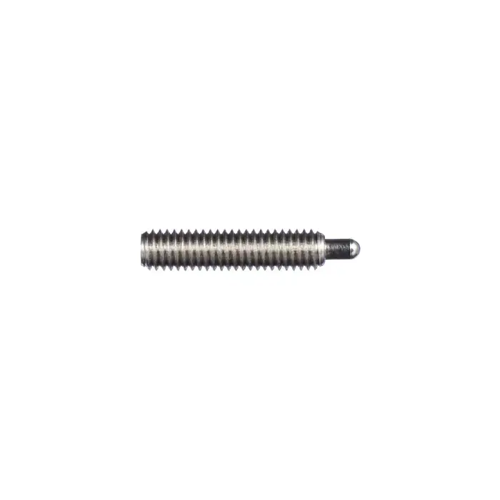 VLIER SSPHLM10P M10x1.5 Thread Size, 28.60mm Thread Length, 4.80mm Projection, Stainless Steel Body, Stainless Steel Nose Threaded Spring Plunger Fresh Stock