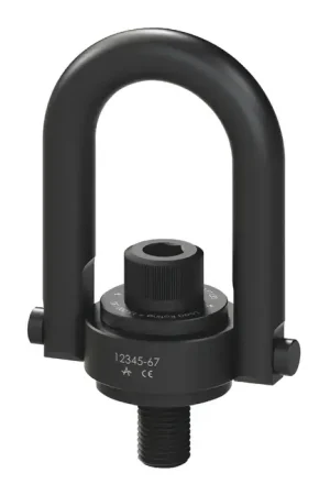 AMERICAN DRILL 23007 5,000 Ibs. Rated Capacity, 3/4"-10 Thread Size, 3-1/4" Ring Opening Hoist Rings, Hooks, Lifting Accessory Best Price