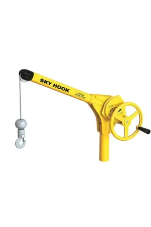 SKY HOOK 9700-NB 1/4 Ton Load Capacity, 100" Maximum Lift Distance, 1.5" Per Handwheel Revolution Lift Speed Hoist Seasonal Sale