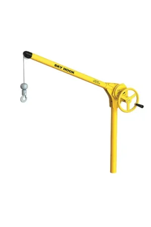 SKY HOOK 97.36-SH 1/4 Ton Load Capacity, 100" Maximum Lift Distance, 1.5" Per Handwheel Revolution Lift Speed Hoist Markdown