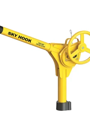 Professional Grade SKY HOOK 9500-04 1/4 Ton Load Capacity, 100" Maximum Lift Distance, 1.5" Per Handwheel Revolution Lift Speed Hoist