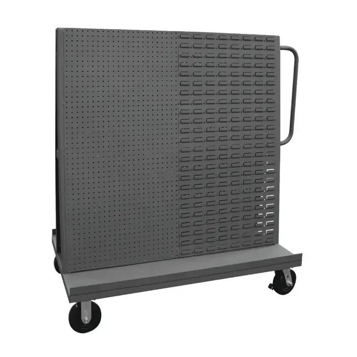 Super Sale DURHAM AF-3048-PBLP-BS-95 2,000 lbs. Load Capacity, 57" Overall Height, Phenolic Wheel Type Hand Truck