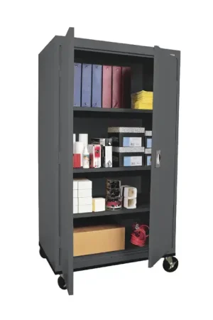 SANDUSKY TA3R362460-02 Mobile Transport Storage Cabinet Type, 36" Width, 66" Height Flammable Liquid Storage Cabinet Best Price