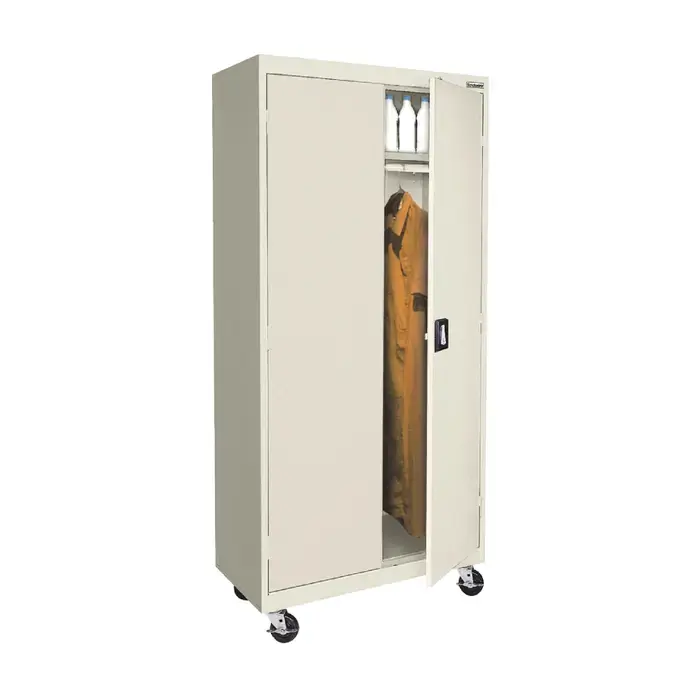 Price Cut SANDUSKY TAWR362472-07 Mobile Transport Wardrobe Storage Type, 36" Width, 78" Height Flammable Liquid Storage Cabinet
