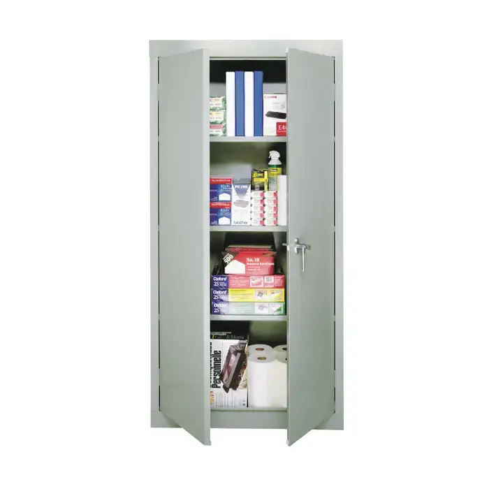 SANDUSKY VF31301566-05 Floor Storage Cabinet With Fixed Shelves Type, 30" Width, 66" Height Flammable Liquid Storage Cabinet Don't Miss Out