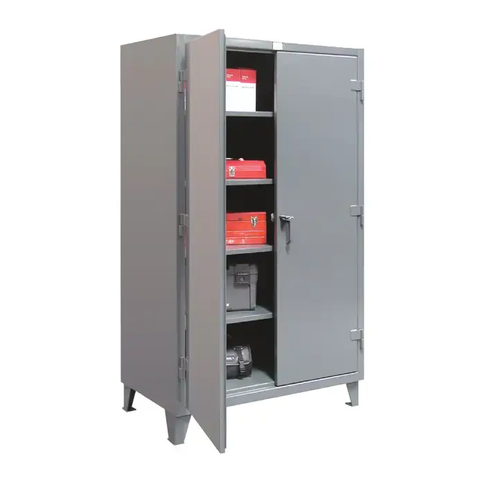 STRONG HOLD 46-244 Heavy Duty Floor Cabinet Type, 48" Width, 78" Height Flammable Liquid Storage Cabinet Mega Sale