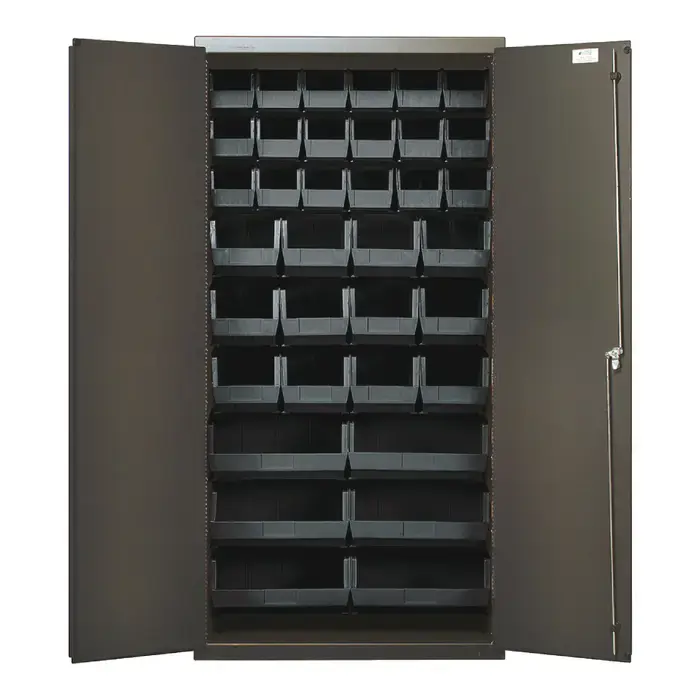 QUANTUM STORAGE SYSTEMS QSC-36-FDBK Floor Cabinet Type, 36" Width, 72" Height Flammable Liquid Storage Cabinet Best Choice