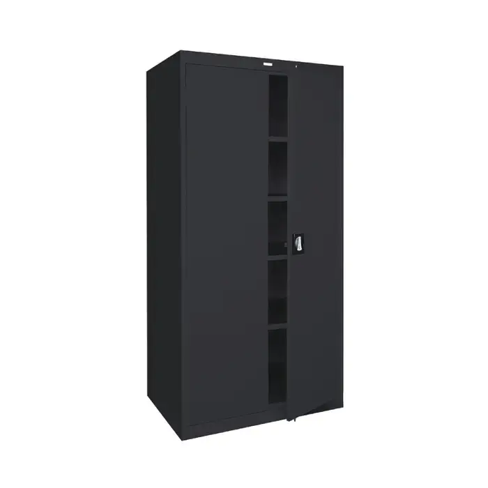 SANDUSKY EA4R361872-09 Double Door Floor Storage Cabinet Type, 36" Width, 72" Height Flammable Liquid Storage Cabinet Fast Shipping