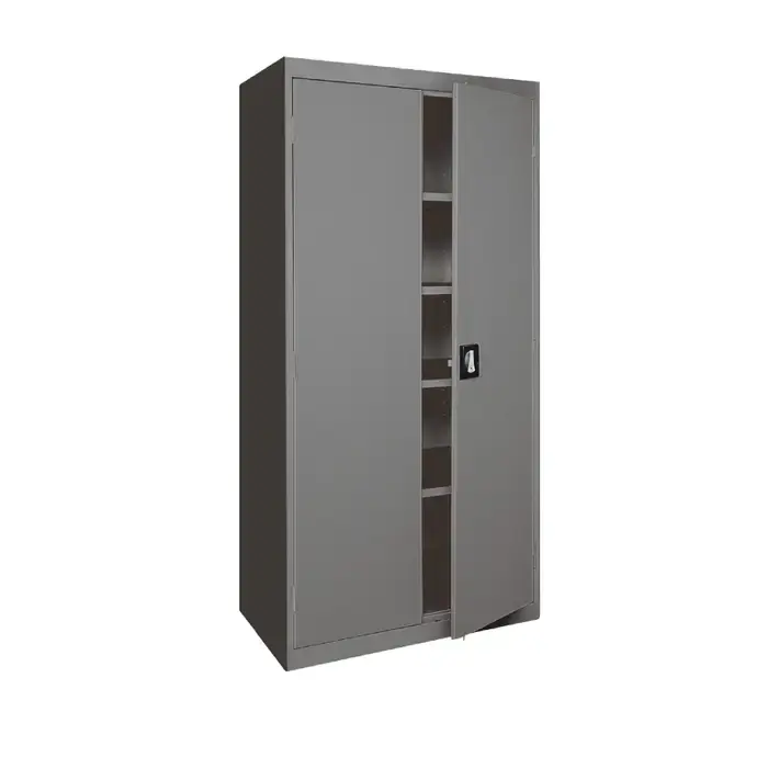 SANDUSKY EA4R462478-02 Double Door Floor Storage Cabinet Type, 46" Width, 78" Height Flammable Liquid Storage Cabinet Last Chance