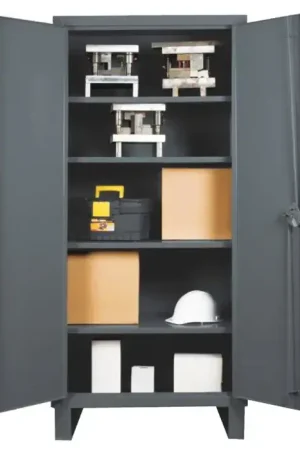 DURHAM 3702-4S-95 Shelf Storage Cabinet Type, 36" Width, 78" Height Flammable Liquid Storage Cabinet New Arrival