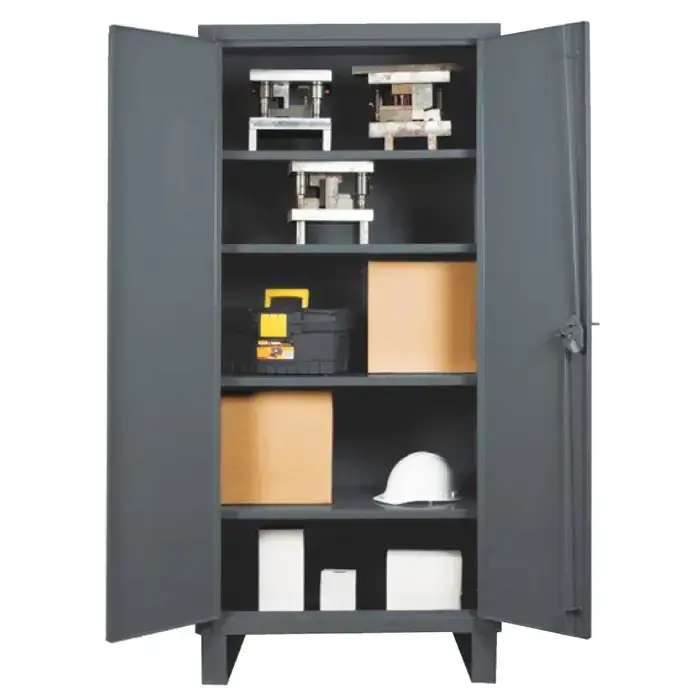 DURHAM 3702-4S-95 Shelf Storage Cabinet Type, 36" Width, 78" Height Flammable Liquid Storage Cabinet New Arrival