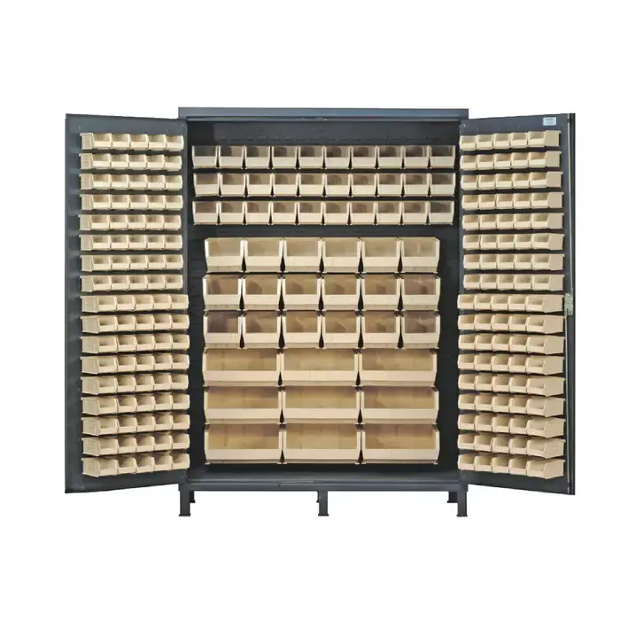 QUANTUM STORAGE SYSTEMS QSC-60IV Floor Cabinet Type, 60" Width, 78" Height Flammable Liquid Storage Cabinet In Demand