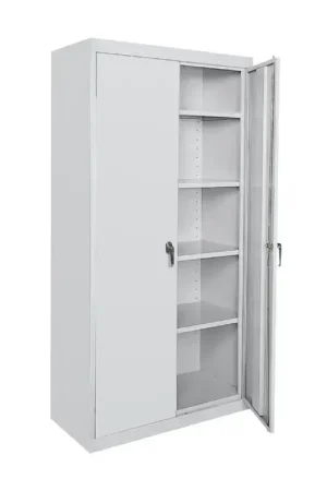 SANDUSKY EA42361872-05 Floor Storage Cabinet With Swing Handle Type, 36" Width, 72" Height Flammable Liquid Storage Cabinet Seasonal Sale