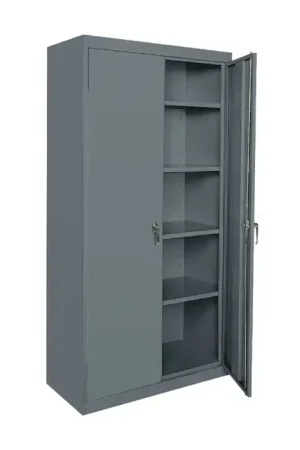 Special Offer SANDUSKY EA42362472-02 Floor Storage Cabinet With Swing Handle Type, 36" Width, 72" Height Flammable Liquid Storage Cabinet