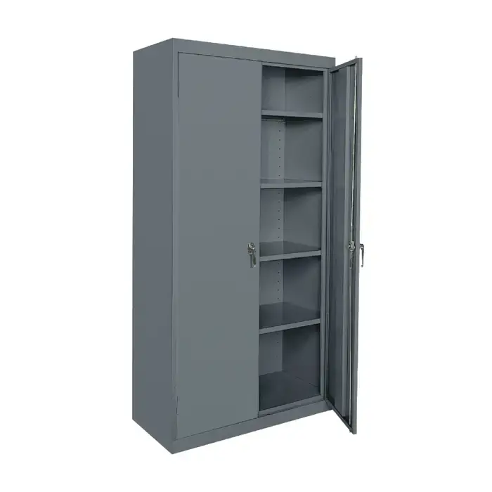 Special Offer SANDUSKY EA42362472-02 Floor Storage Cabinet With Swing Handle Type, 36" Width, 72" Height Flammable Liquid Storage Cabinet