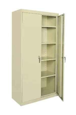 Buy Direct SANDUSKY EA42462478-07 Floor Storage Cabinet With Swing Handle Type, 46" Width, 78" Height Flammable Liquid Storage Cabinet