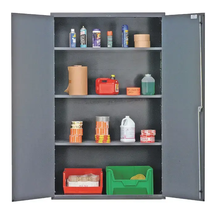 QUANTUM STORAGE SYSTEMS QSC-3IS Floor Cabinet Type, 48" Width, 78" Height Flammable Liquid Storage Cabinet Affordable