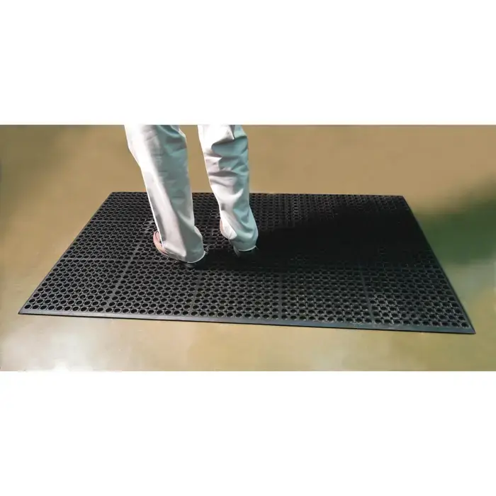 WEARWELL 474.12X3X10BK GR/Natural Rubber Base Material, 10‘ Length, 3‘ Width Platform Matting Big Sale