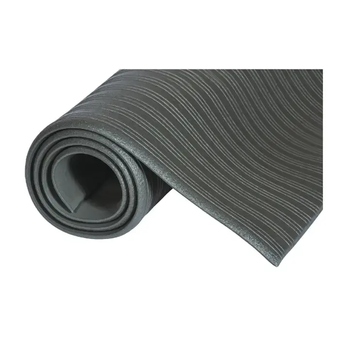Free Returns CROWN MATTING FL3660GY 3/8" Thickness, 5‘ Length, Gray Color Antifatigue Matting