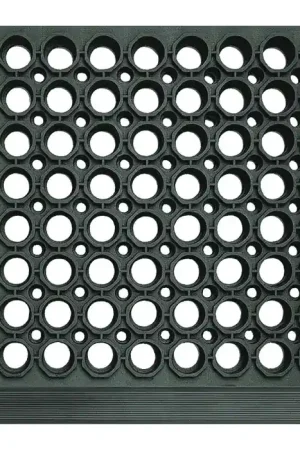 CROWN MATTING WS CT31BK 1/2" Thickness, 10‘ Length, Black Color Antifatigue Matting While Supplies Last