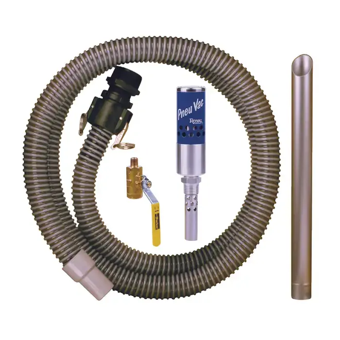 ROYAL 48017 Tank Capacity, 1-1/2" Hose Diameter Drum Vacuum Pump Clearance