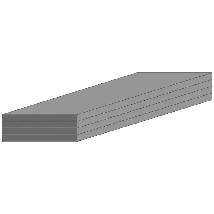 Cheap TTC 73-017-821 2" Thickness, 24" Length, 24" Width Flat Aluminum Stock