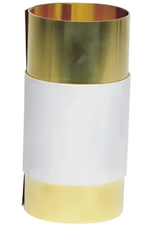 Buy Direct PRECISION BRAND MMB20 .20mm Thick, 150mm Width, Brass Metal Shim Stock