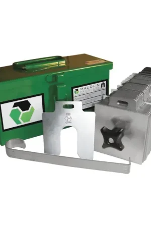 Limited Time MAUDLIN MSC4-FK .001" Min. Thick, .125" Max. Thick, Stainless Steel 260 Piece Shim Stock Set