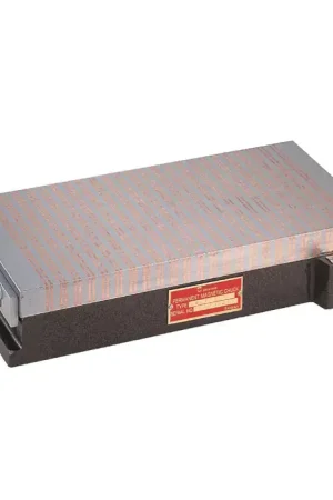 Low Price EARTH-CHAIN EDMT-3060 12" x 24" x 2.5" Rectangular Permanent Magnetic Chuck