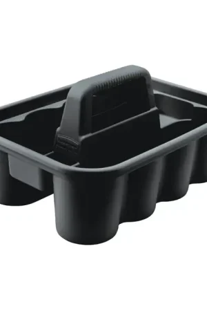 High Quality RUBBERMAID 3154-88 Caddy Type, Black Color, Plastic Material Tote