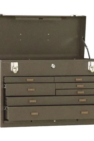 Authentic KENNEDY 520B Machinists‘ Chest Type, 7 No. of Drawers, 8-1/2" Chest Length Tool Chest